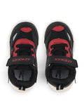 Casual Shoes With Velrco - Black