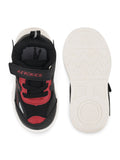 Casual Shoes With Velrco - Black