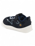 Casual Shoes With Velrco - Navy Blue