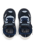 Casual Shoes With Velrco - Navy Blue