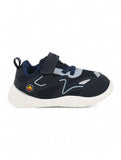 Casual Shoes With Velrco - Navy Blue