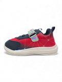 Casual Led Shoes With Velrco - Navy Blue