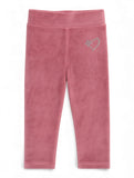 Solid Velvet Leggings - Mauve