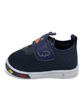 Musical Chu Chu Shoes With Velcro Closing - Navy Blue