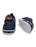 Musical Chu Chu Shoes With Velcro Closing - Navy Blue