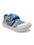 Casual Shoes With Velcro Closing - Blue