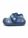 Musical Shoes With Velcro Closing - Blue