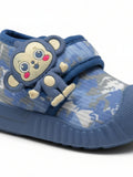Musical Shoes With Velcro Closing - Blue