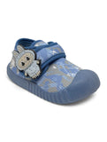 Musical Shoes With Velcro Closing - Blue