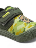 Musical Shoes With Velcro Closing - Green