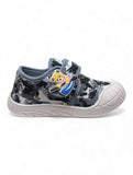 Casual Shoes With Velcro Closing - Grey