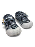 Casual Shoes With Velcro Closing - Grey