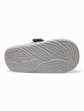 Casual Shoes With Velcro Closing - Grey