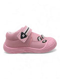Casual Shoes With Velcro Closing - Pink