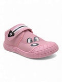 Casual Shoes With Velcro Closing - Pink