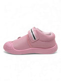 Casual Shoes With Velcro Closing - Pink