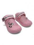 Casual Shoes With Velcro Closing - Pink