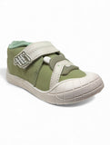 Casual Shoes With Velcro Closing - Light Green