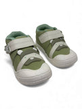 Casual Shoes With Velcro Closing - Light Green