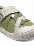 Casual Shoes With Velcro Closing - Light Green