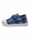 Casual Shoes With Velcro Closing - Blue