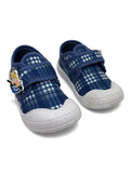 Casual Shoes With Velcro Closing - Blue
