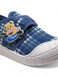 Casual Shoes With Velcro Closing - Blue