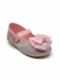 Mary Jane's Belle with Applique Detail - Pink