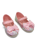 Mary Jane's Belle with Applique Detail - Pink