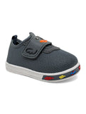 Musical Chu Chu Shoes With Velcro Closing - Grey