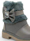 Party Boots - Grey