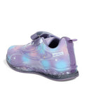 Velcro Shoes With Light - Purple