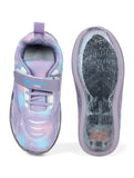 Velcro Shoes With Light - Purple