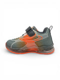 Velcro Shoes With Light - Grey