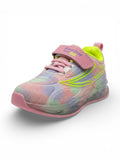 Velcro Shoes With Light - Pink