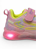 Velcro Shoes With Light - Pink