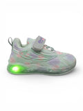 Velcro Shoes With Light - Green