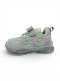 Velcro Shoes With Light - Green