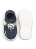Musical Chu Chu Shoes With Velcro Closing - Navy Blue