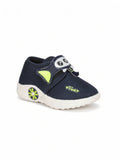 Musical Chu Chu Shoes With Velcro Closing - Navy Blue