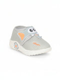 Musical Chu Chu Shoes With Velcro Closing - Grey
