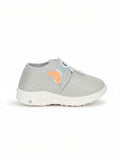 Musical Chu Chu Shoes With Velcro Closing - Grey