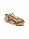 Casual Shoes With Laces- Beige