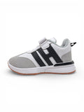 Casual Shoes With Velcro - White