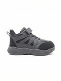 Casual Shoes With Velrco Closure - Grey