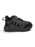 Casual Shoes With Velrco Closure - Grey
