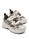 Casual Shoes With Velrco Closure - Off White