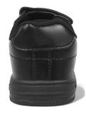School Shoes With Velrco Closure - Black