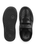 School Shoes With Velrco Closure - Black