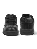 School Shoes With Velrco Closure - Black